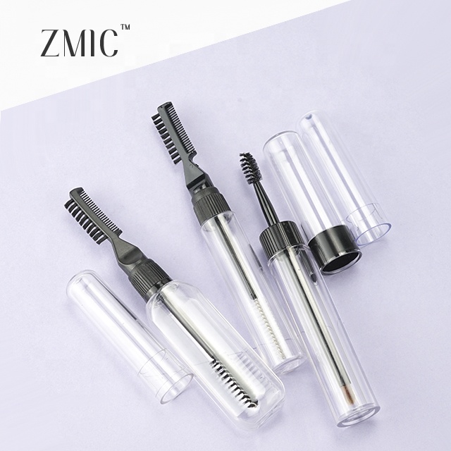 Multi function mascara tube custom cosmetics packaging wholesale hair comb tube