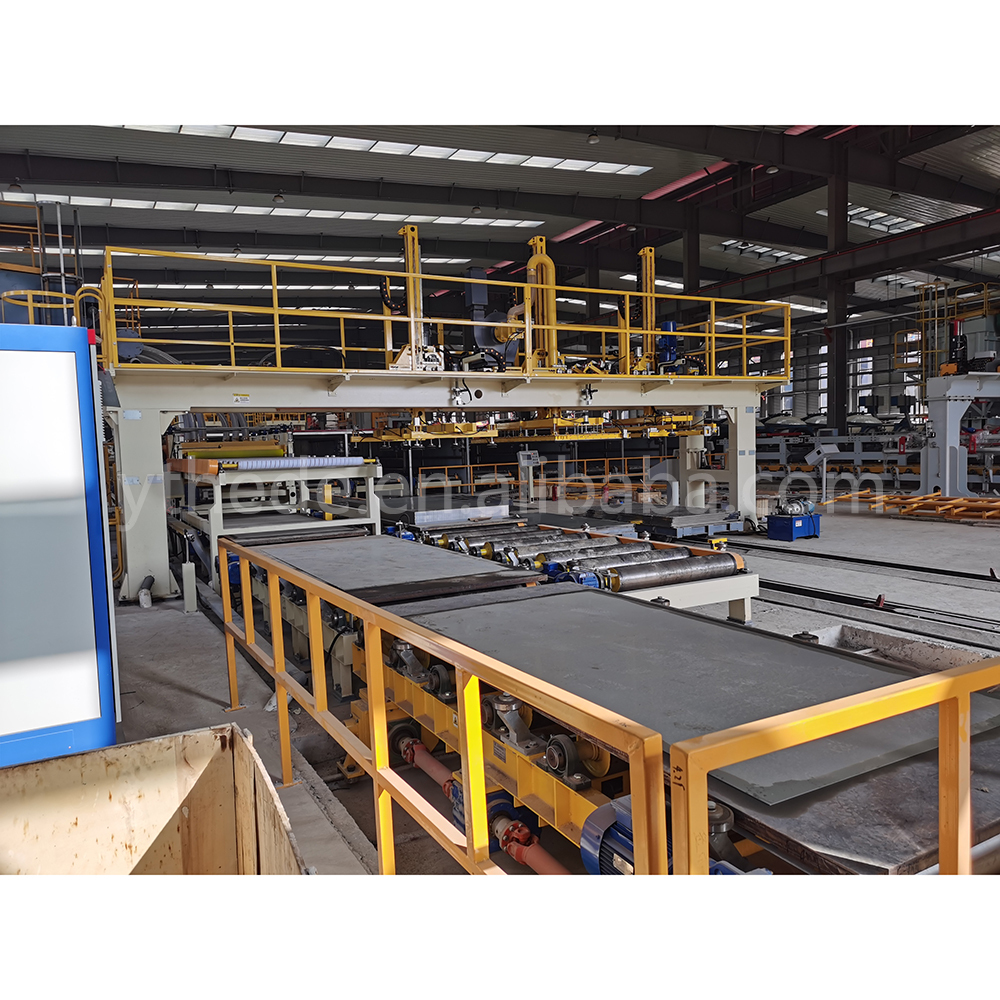 Prefabricated Building Fiber Cement Wall Panel Board Machine Corrugated Roofing Board Production Line