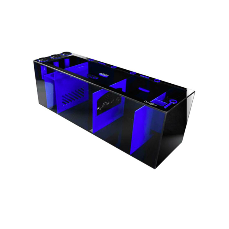 REFUGIUM KIT - 20 Gallon Long Aquarium Sump Kit - Dual Filter Sock Holder