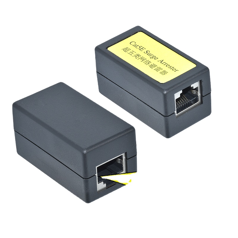 CAT5E молниеотвод STP XJY-LA-01 RJ45 Джек экранированный keystone модульный разъем сетевой фильтр СПД