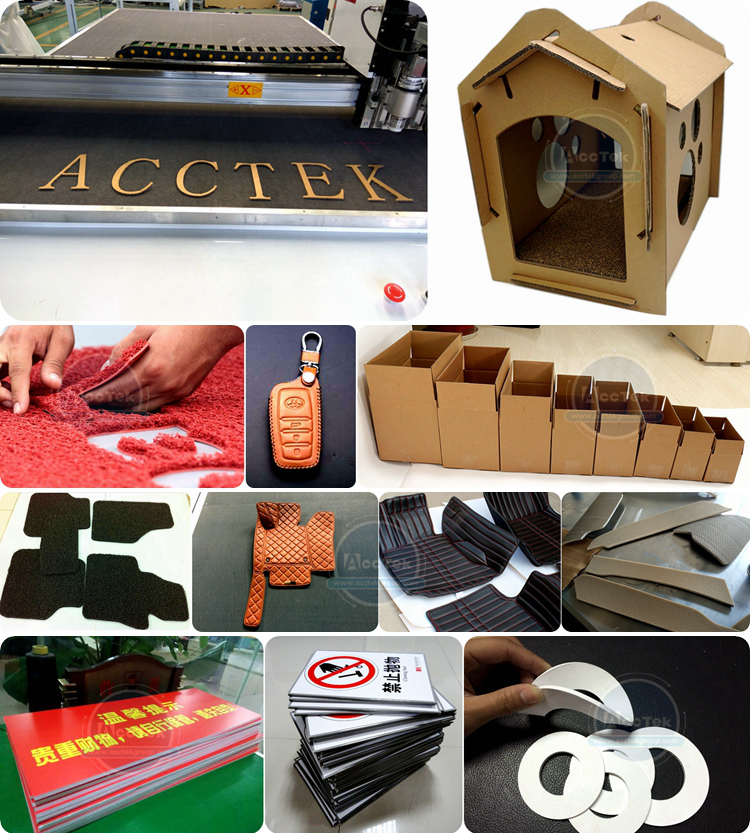 Economic automatic 1625 oscillating knife cutting machine V-cut tool 2030 2040 manufacture Cloth Cutting Machines