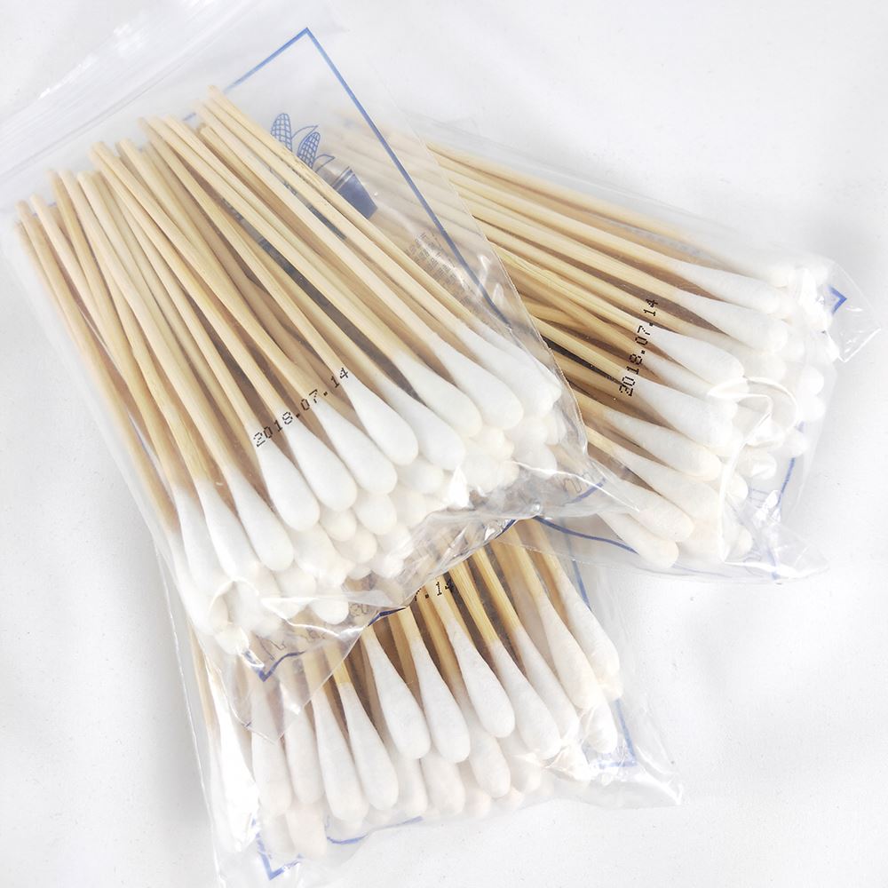 200pcs bamboo stick medical cotton swab