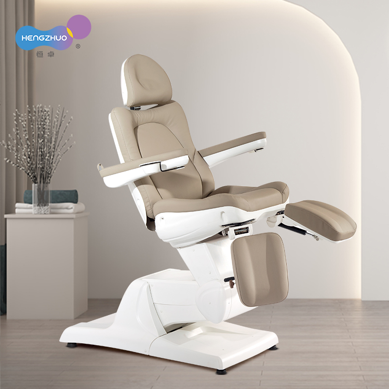 Electric Massage Table for School Podiatry Chair Luxury Eyelash Beauty Bed for Salon Foot Spa Pedicure Chair with 3 Motors