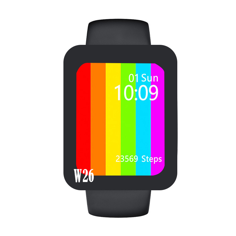 Смарт-часы LICHIP 2020 w26 12 reloj inteligente relojes temperature relogio montre smartwatch IWO serie 6 seri