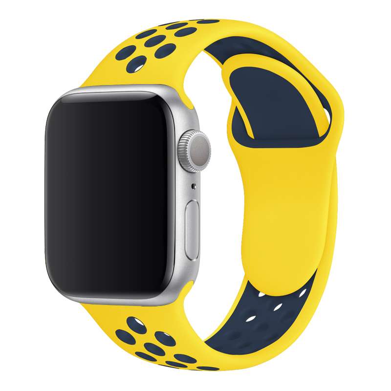 Ремешок силиконовый для Apple Watch band 44 мм/40 мм, спортивный браслет для iWatch Band 38 мм 42 мм 44 мм, Apple Watch 5 4 3 2 1