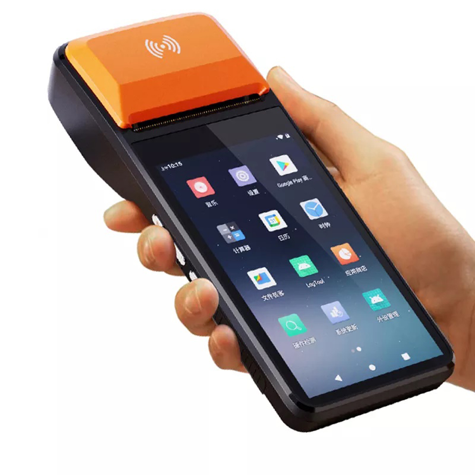 Беспроводной портативный Pos-терминал Android Розничная точка продажи Wi-Fi Электронная Биллинговая машина