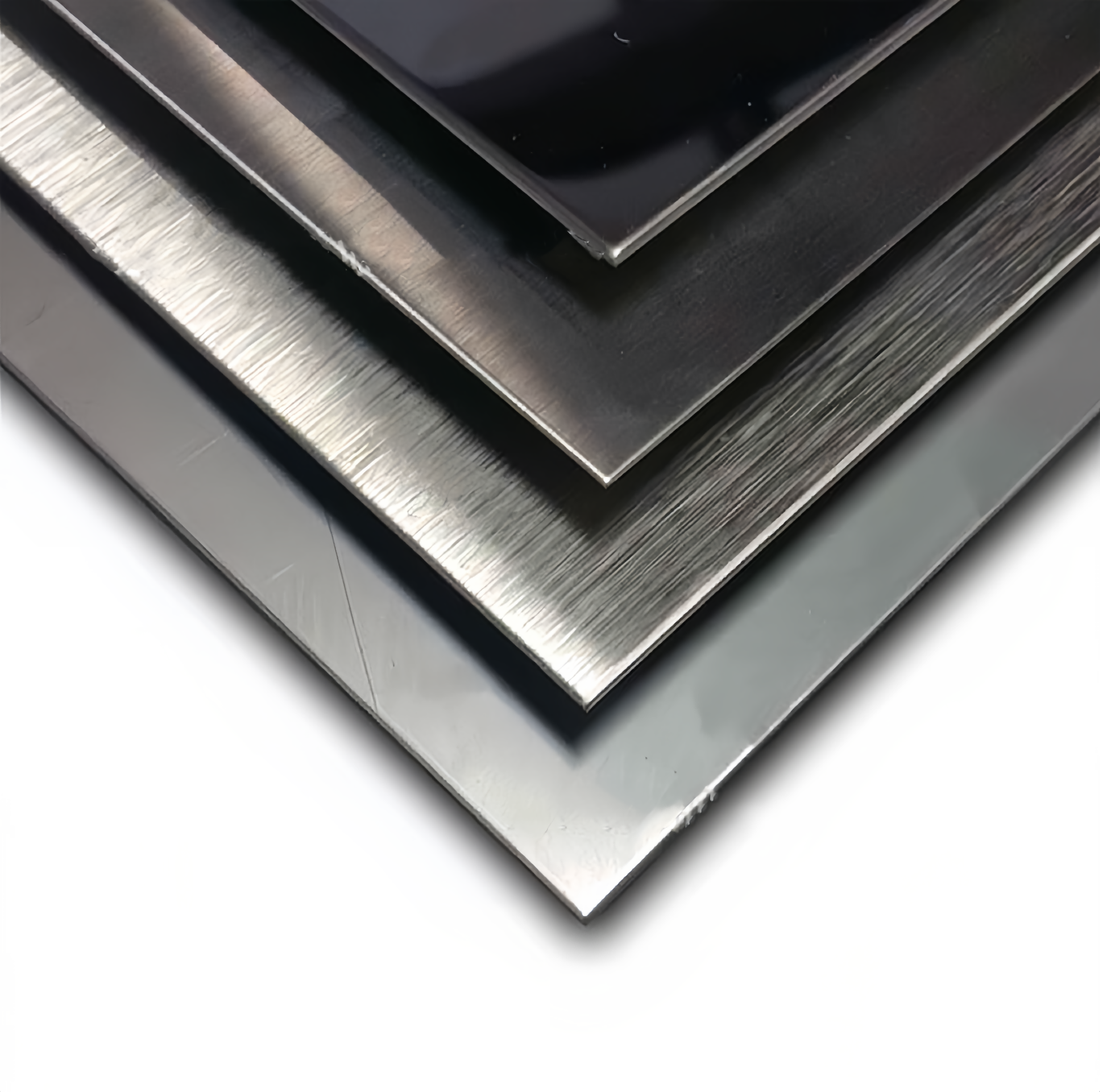 Black Decoration 201/304 Stainless Steel Sheets 0.4mm Black Titanium Mirror