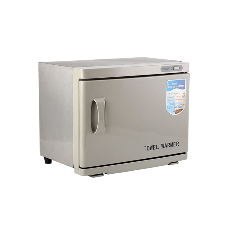 Beauty Salon Towel Sterilizer 23L Hot Towel Cabinet Towel Warmer With Uv Sterilization
