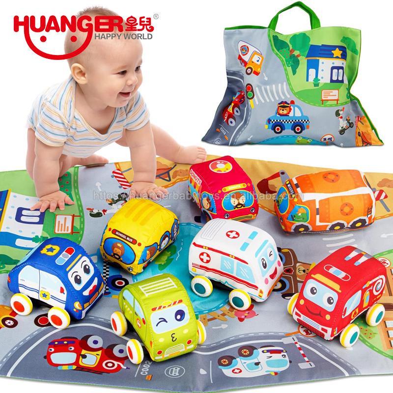HUANGER 4wheel Friction Toy Baby Truck Car For Sale
