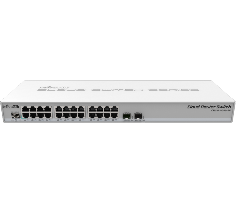 MikroTik CRS326-24G-2S + RM 24 порт Gigabit управления переключатель управления сетью рос двойная система