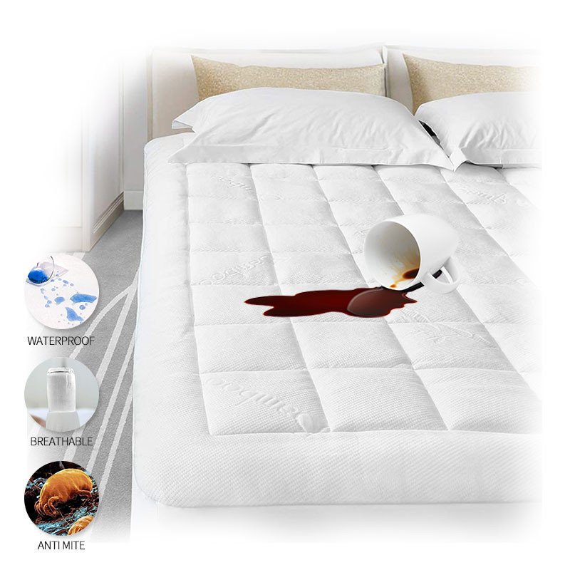 TEX-cel OEM washable breathable bed bug proof water proof mattress pad cover