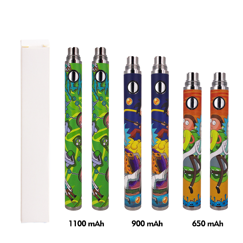 Быстрая доставка 510 нить CBD Подогрев батареи напряжение Регулируемый vertex vape ручка батарея