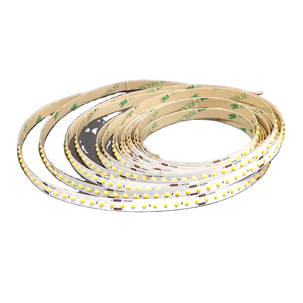Durable DC24V IP20 cob led strip indoor lamp cabinet lamp