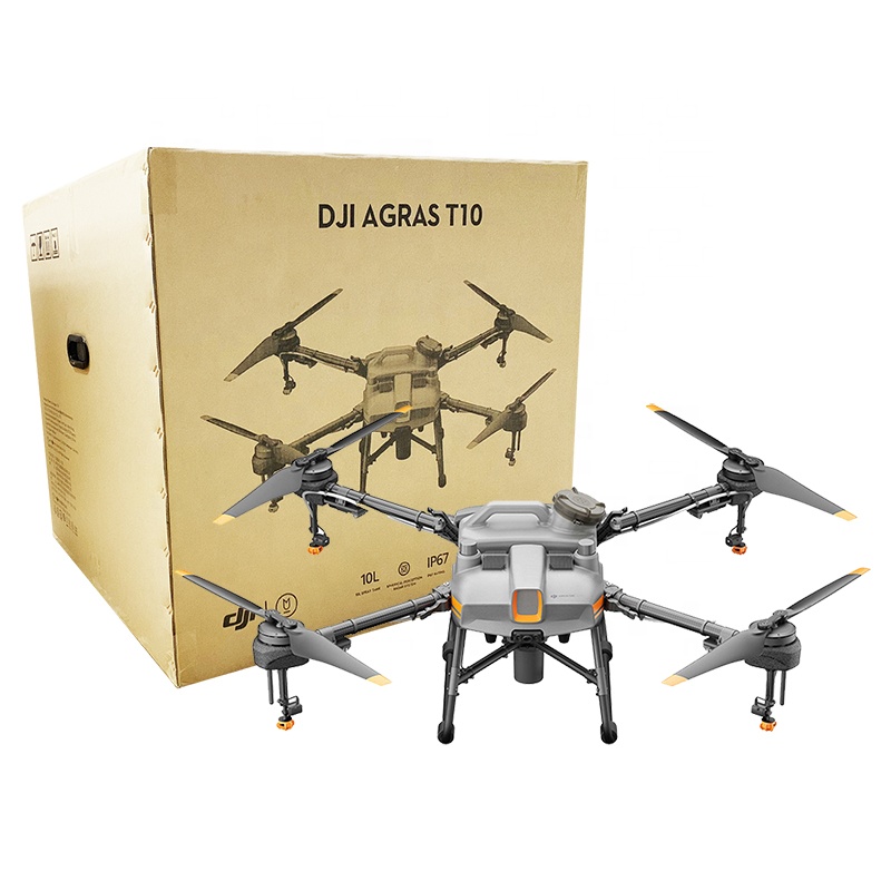 DJI Agras T10 сельскохозяйственный Дрон с полезной нагрузкой, распыляющий Дрон Agras DJI T10