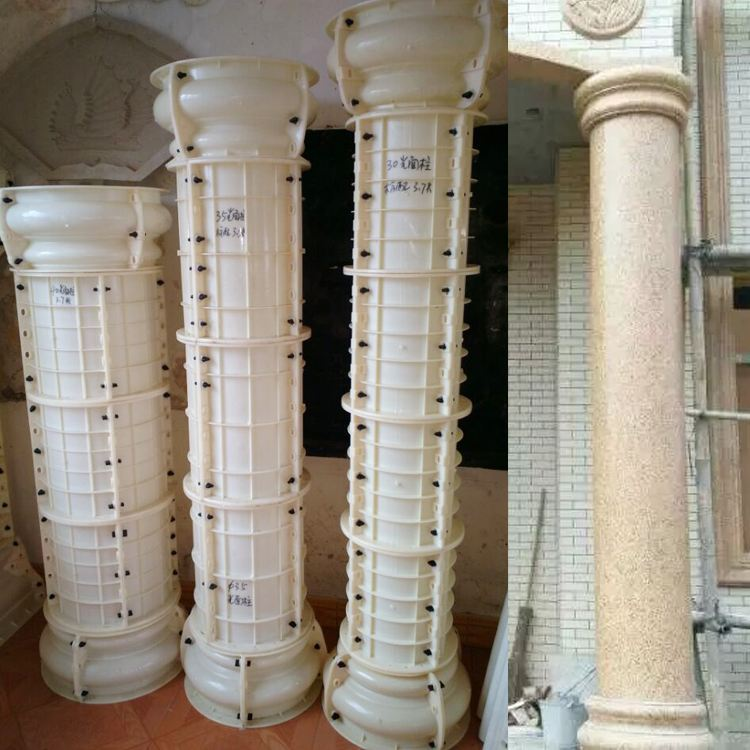 Capital Style GRC Roman Pillar Durable Fiberglass Molds
