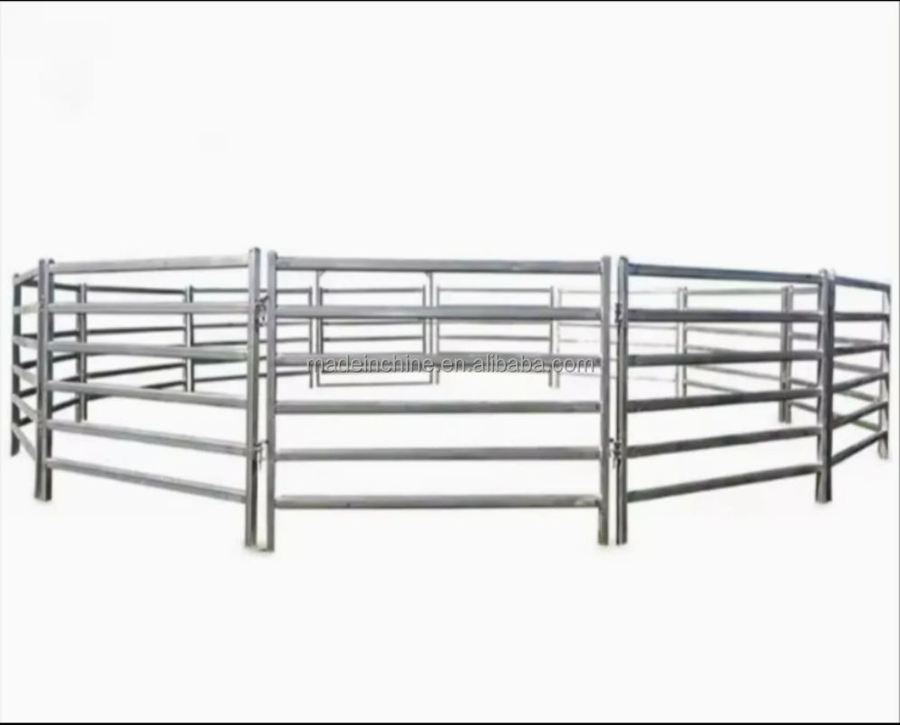 The Factory Supplies High-Quality Galvanized Corral Boards, Sustainable Barbed Wire Racecourse Fences, Cattle, Horses And Sheep