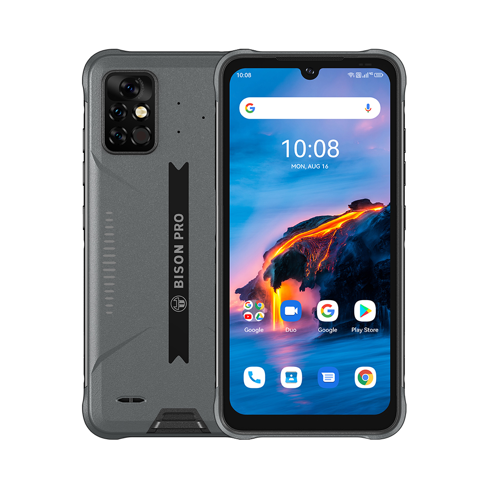In Stock UMIDIGI BISON Pro Global Version Smartphone IP68/IP69K 8GB 128GB Helio G80 NFC 48MP Rear Camera 6.3"FHD+ Screen 5000mAh