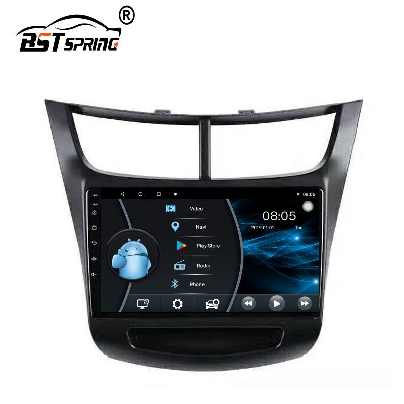 Автомобильный стерео-аудиоплеер Bosstar на Android для Chevrolet Sail 2013-2015, автомобильный мультимедийный плеер с GPS-навигацией, 2 Гб ОЗУ, 32 ГБ