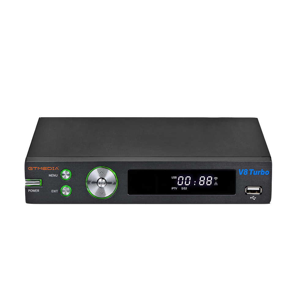 Кабель GTMEDIA V8 TURBO DVB-S2X T2, гибридный декодер, ТВ-приставка с разъемом для карт CA