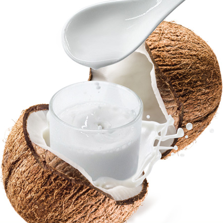 Кокосовое молоко, молочный продукт, молочный чай
