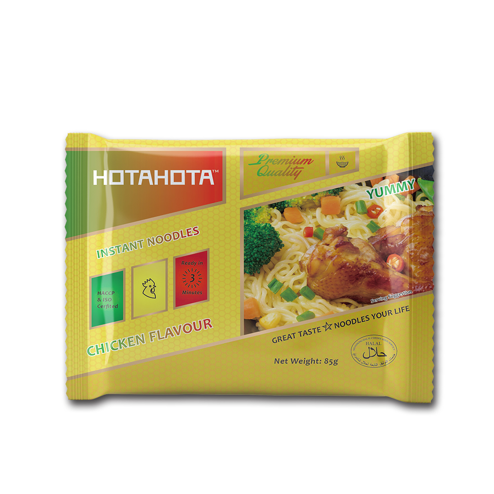 HOTAHOTA бренд и частная марка низкая натрия куриный вкус пять пакет суп Ramen лапша быстрого приготовления лапши