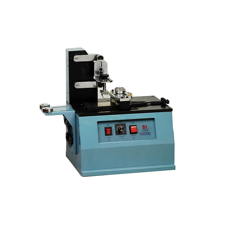 Semi Automatic Manual Glass Bottle 1 Color Ink Cup Pad Printing Machine