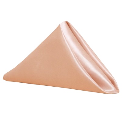 Colourful Table Decoration Satin Cloth Napkins for Wedding Restaurant Hotel Use