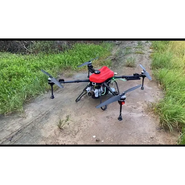 22L Gasoline Drone Agriculture Hybrid Gasolina Drone Petrol Engine Hybrid Drone Agriculture Sprayer