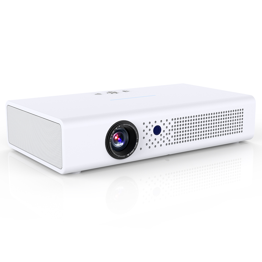 Smart Android Portable Digital HD 2.4G / 5.0G Dual-Band WIFI 2/32GB 600 Ansi Lumens Home Cinema Laser Projector
