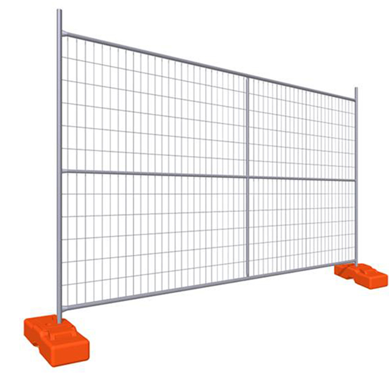 6' outdoor construction temporary fencing panel