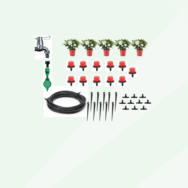 DIY GARDEN WATERING Timing irrigation Automatic flower watering device
