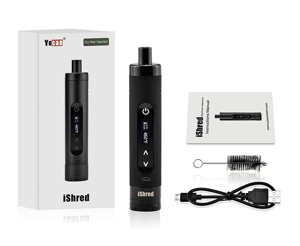2019 Yocan iShred 2600 мАч сухой травы испаритель глубокая чаша керамика нагрева испаритель