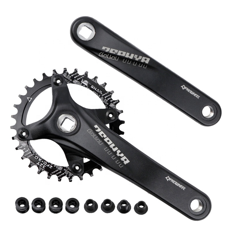 2021 new authentic PROWHEEL mountain bike Aluminum alloy 170 175MM square 30t/42t MTB bicycle crankset