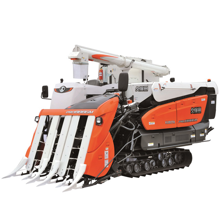 KubotaPRO888GM Rice Harvester Manual Rice and Wheat Combined Harvester Electric Tea Harvester Grain Machine