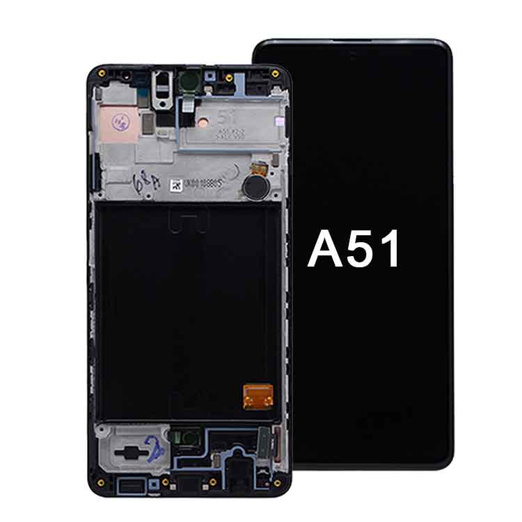 Дешевые lcds для Samsung galaxy A51, ЖК-дисплей с сенсорным экраном, A51 pantalla lcd OLED дигитайзер, производство 2020
