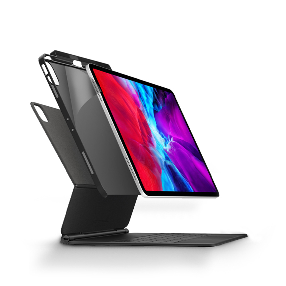 Защитный чехол для ipad pro полностью совместим с волшебной клавиатурой