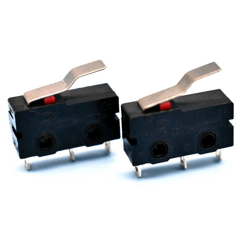 5A 250V микро концевой выключатель с ручкой тактный переключатель 3 pin едкая переключатель