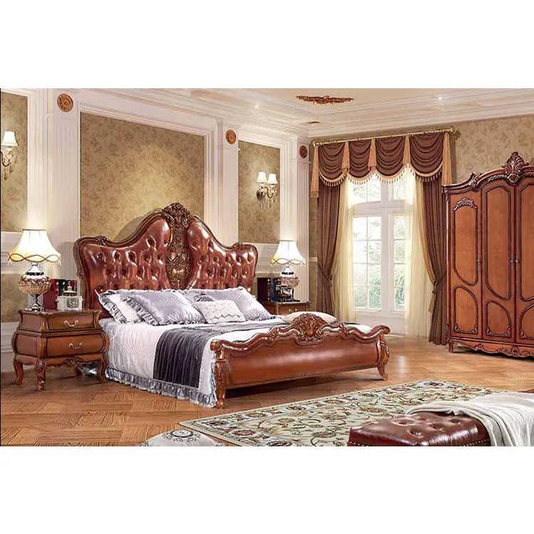 Fulilai Factory Professional Custom Made High Quality Luxury Design Villa Living Room Bedroom Furniture Full Set