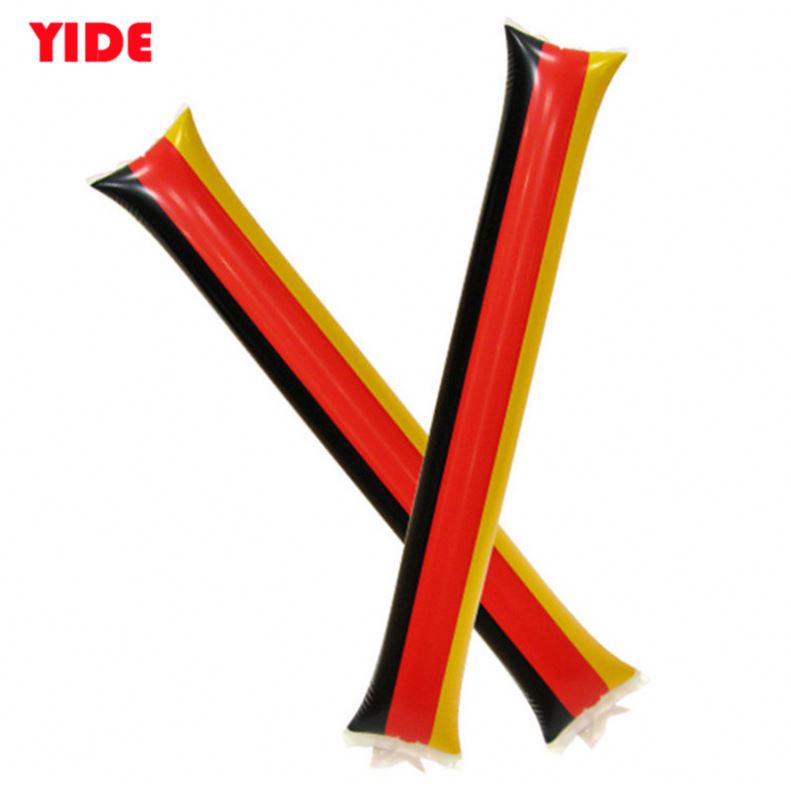 PE Inflatable Cheering Noisemaker Bang Stick For Sports Events