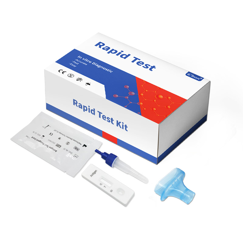 Best Price iClean Salivary Antigen Test Virus Antigen Rapid Test RTK Saliva Antigen Test Kit Saliva