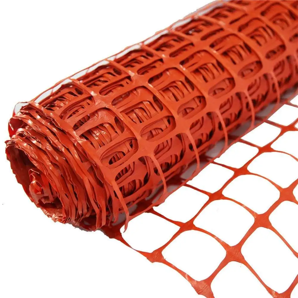 Customizable colors plastic fencing mesh red plastic fencing mesh
