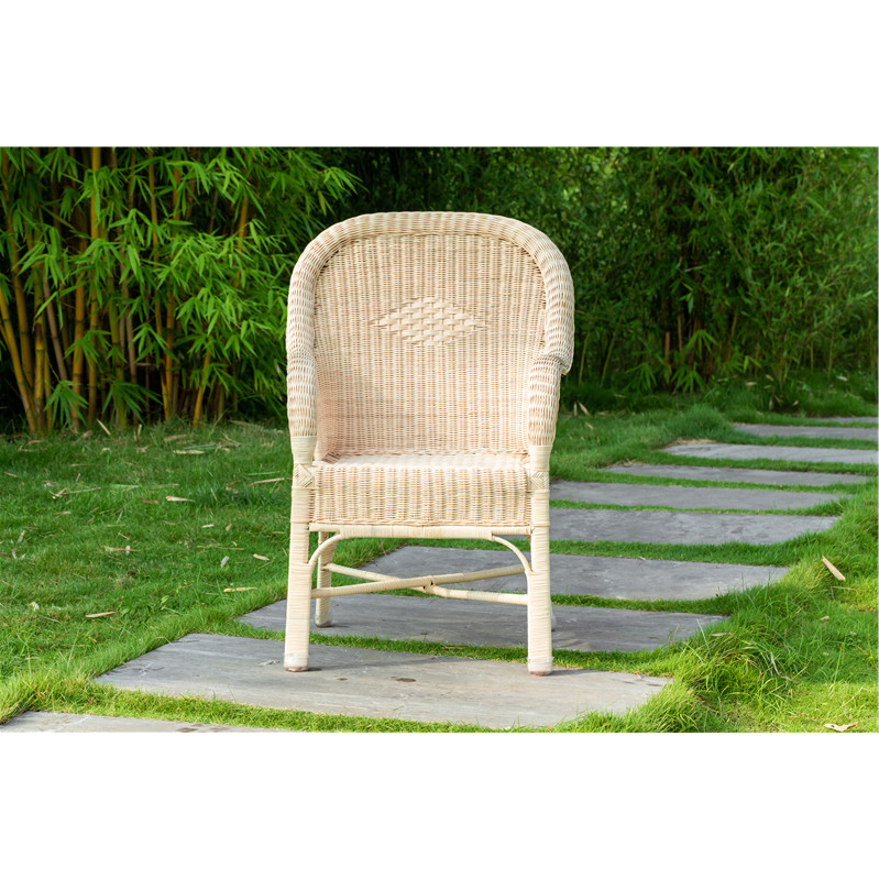 Modern Living room Furniture Solid Indoor Indonesian cane Dining Chair