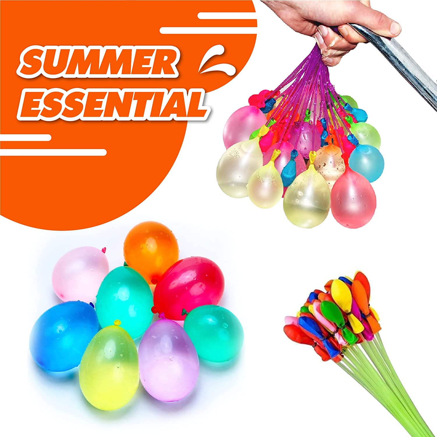 Magic Children Water War Game Quick Fill Water Ballons (111pcs/pack)