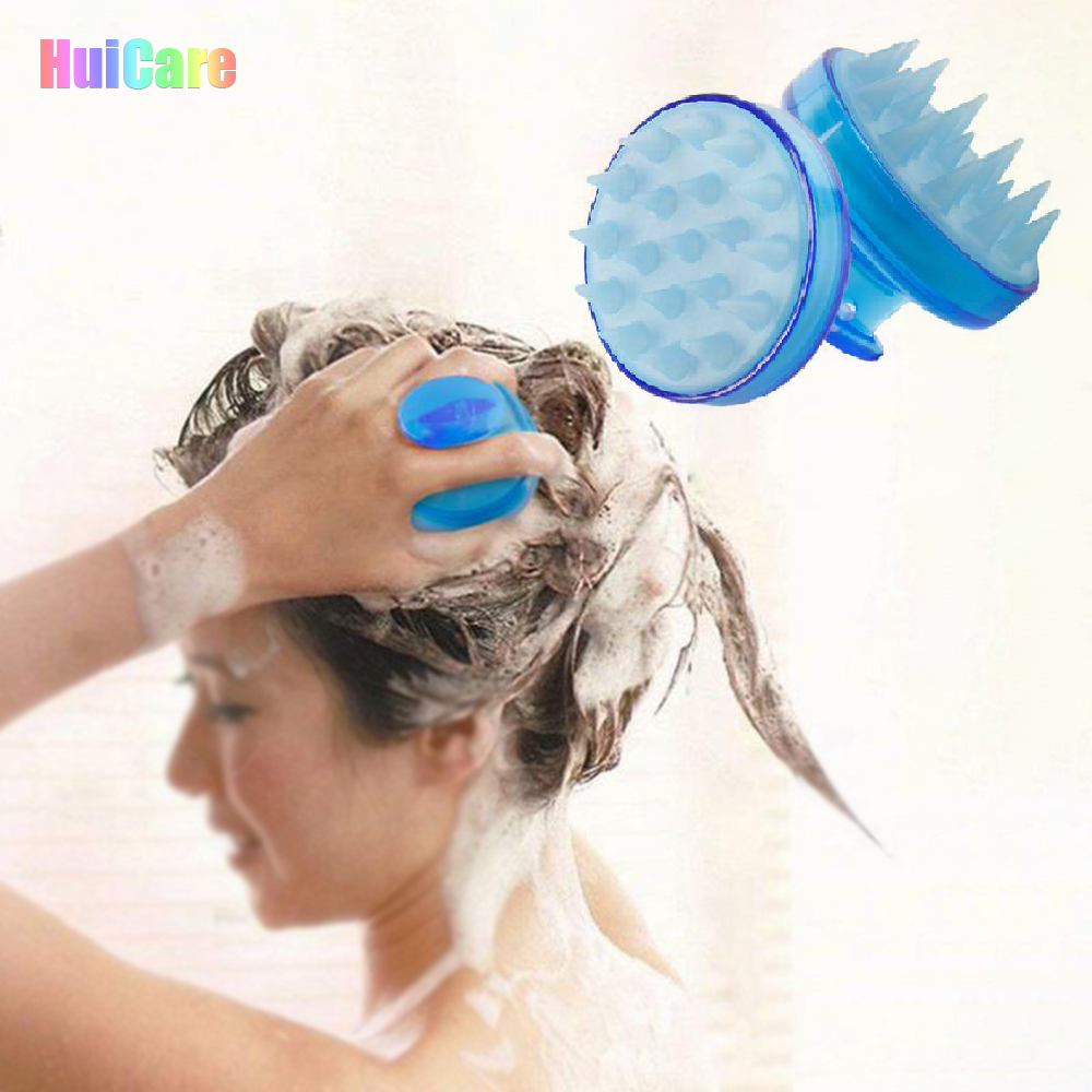 Best Selling Deeply Cleansing Hair Scalp Massage Care Head Scrubber Handheld Soft Silicon Shampoo Brush