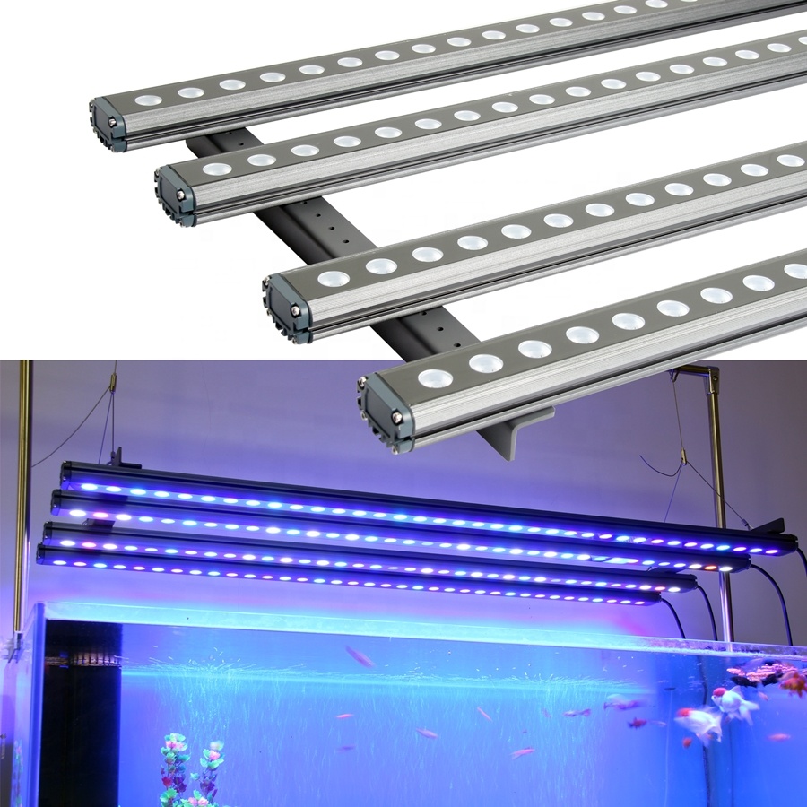 Newest IP65 288w 90cm wireless wifi control led aquarium light for SPS / LPS Coral Reef Plants Growth LED Aquarium Lighting Bars