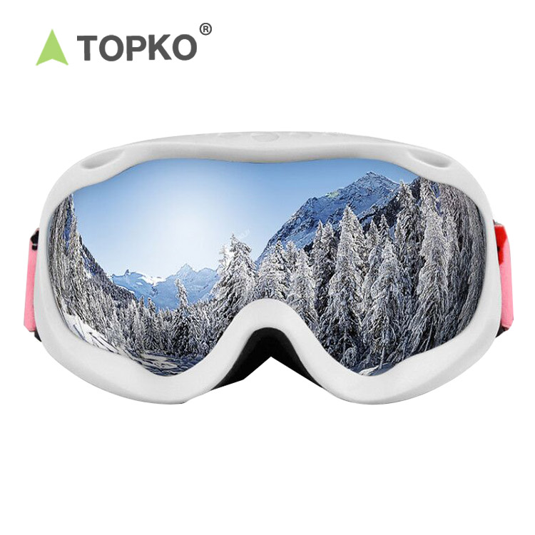 TOPKO изготовленный на заказ логотип для спорта на открытом воздухе Сноубординг защита магнитное снежное стекло