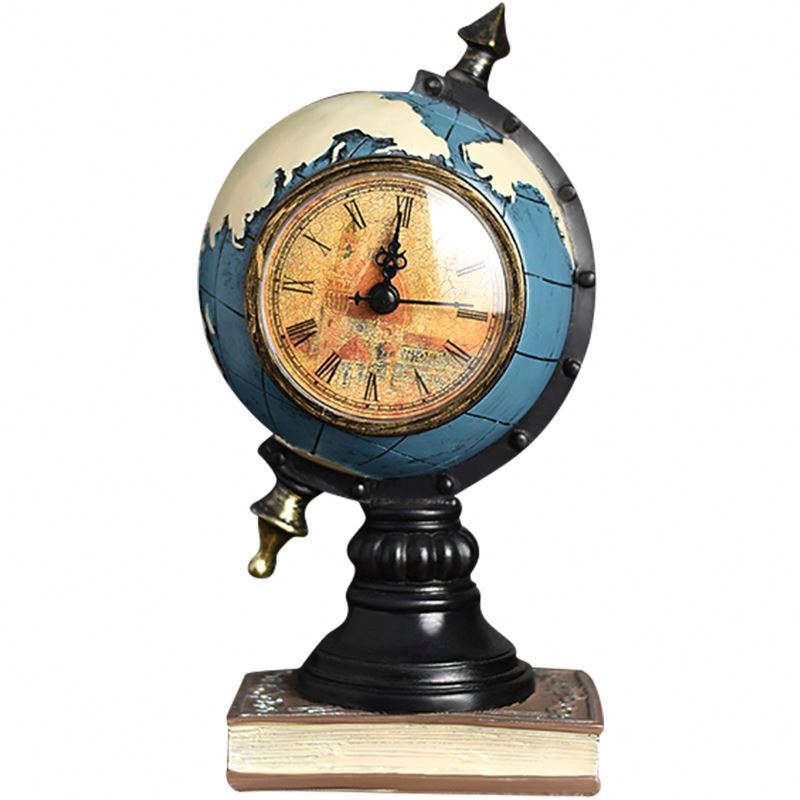 Resin Earth World Globe Figurine Resin Globe Home Decoration Resin Crafts Globe Figurines Statues Ornaments Decoration