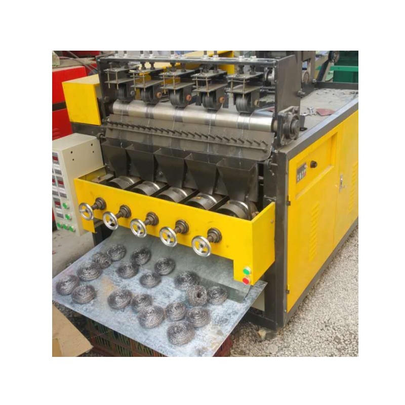 Stainless steel wire ball manufacturing machine/stainless steel cleaning ball