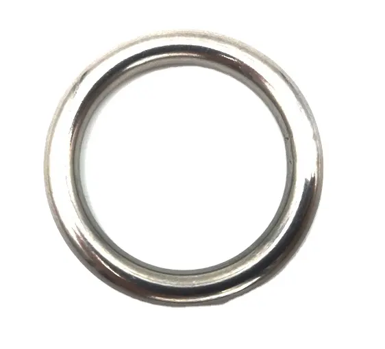 JRSGS Wholesale Stainless Steel 316 304 Welded Round Rings Hardware 25mm 30mm 40mm 50mm 70mm