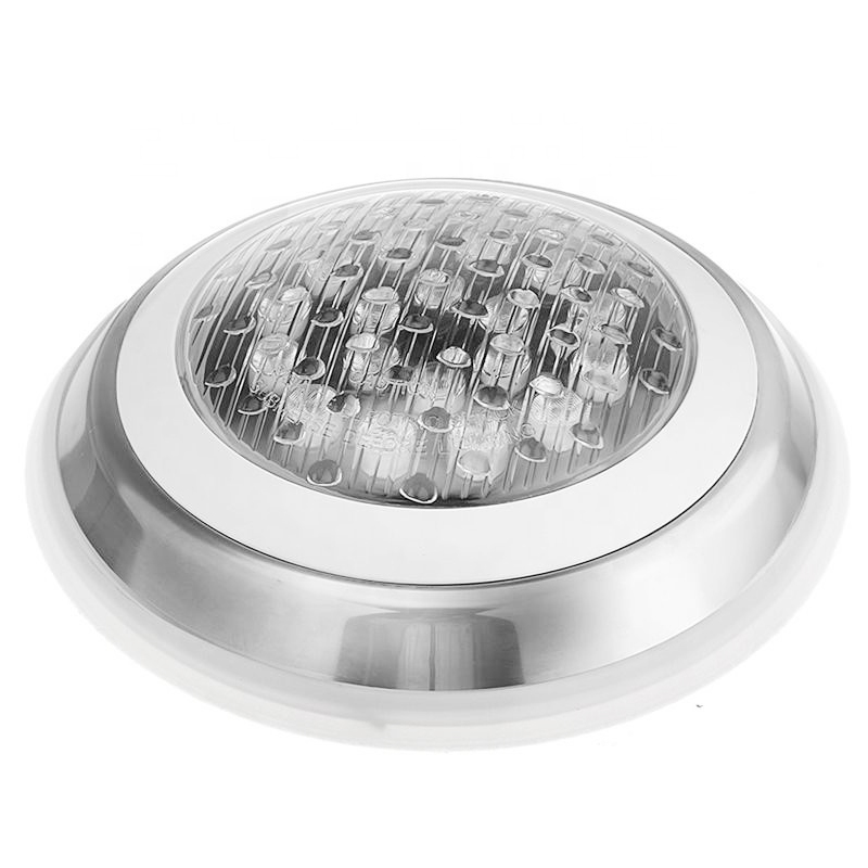 Ультратонкая подводная Светодиодная лампа для бассейна Ip68 12 В Ac Dc Deep Drop Rgb 24 В